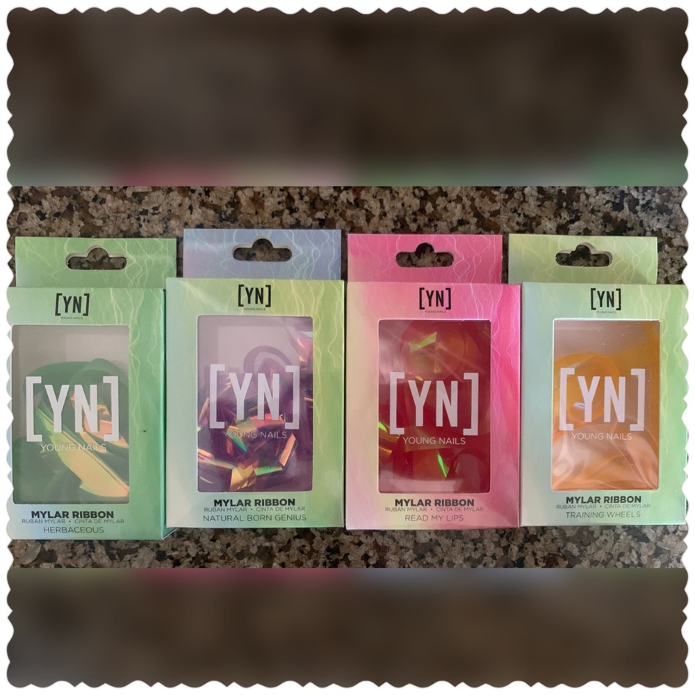 Young Nails Mylar Ribbon Nail Art